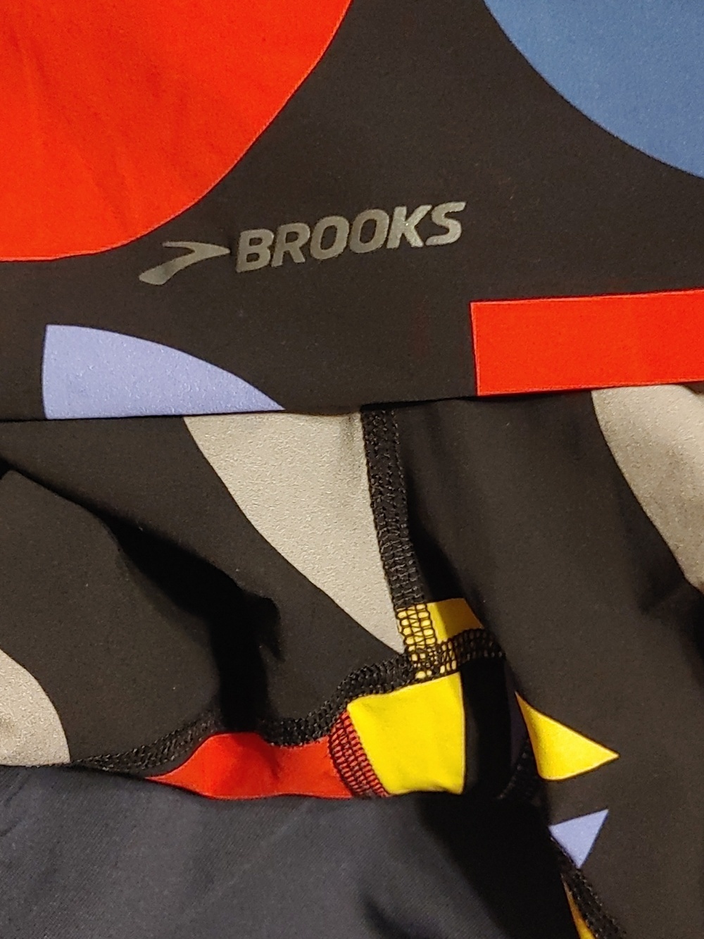 Brooks Geometric Leggings Women's Sz Small Athletic wear, Running Exercise Yoga - Picture 6 of 6